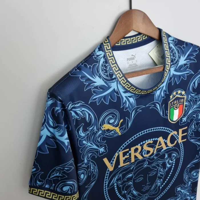 Italy Versace Blue jersey 23 24 1