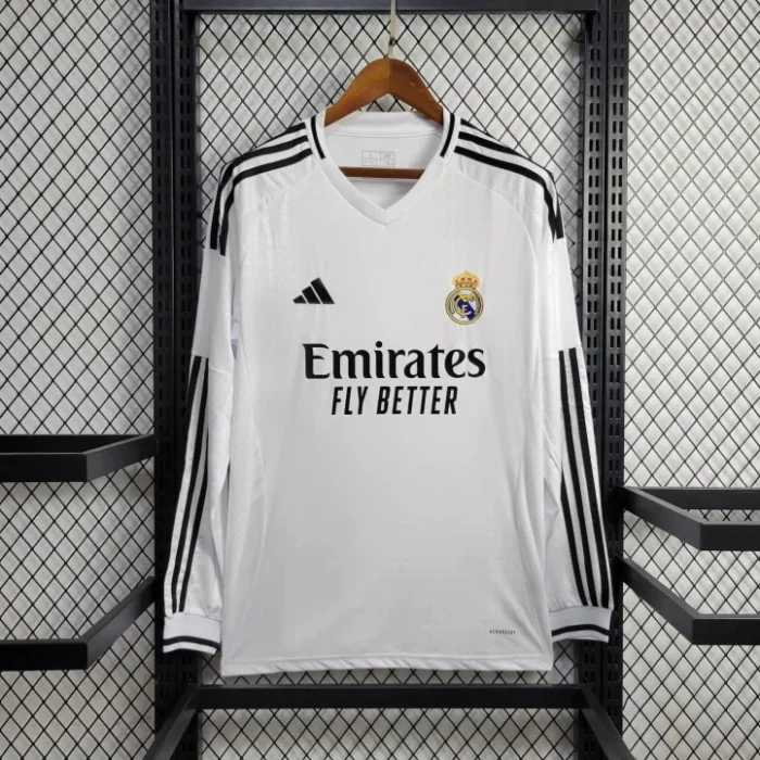 Real Madrid Home Full Sleeve 2024-25 Jersey