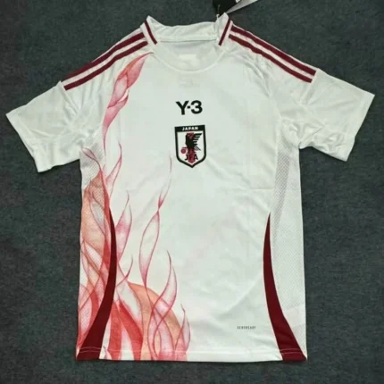 Japan White Y3 jersey Fan Version