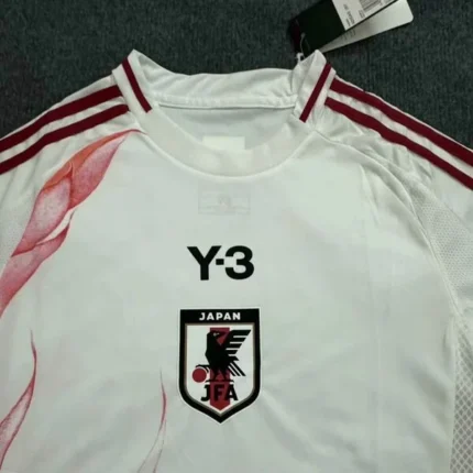 Japan White Y3 jersey Fan Version