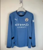 Manchester City Home Long Sleeves Season 24-25 Fans Jersey