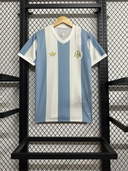 Argentina Home 50th Anniversary Fans Jersey