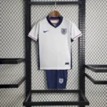 England Home Soccer kids 2024 Jersey