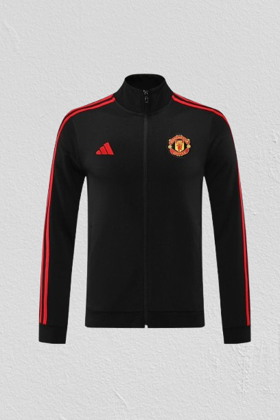 Manchester United black and red jacket 2024