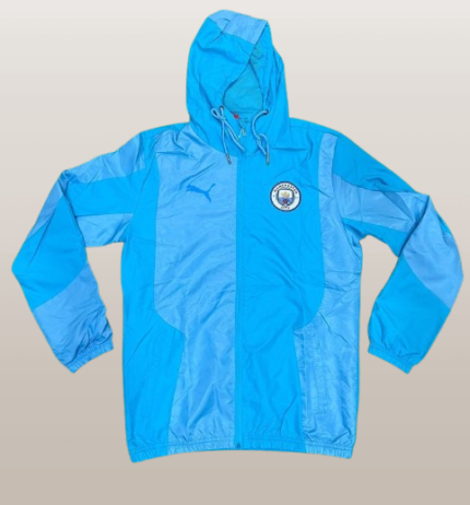 Mancity Blue Windbreaker