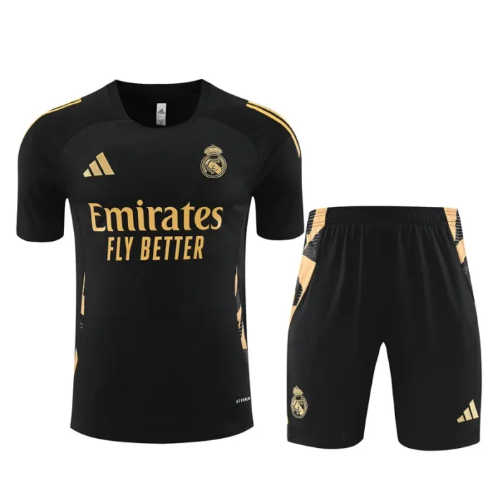 Los Merengues Black and Gold Training Kit 24-25