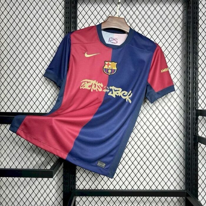 Barcelona x Cactus Jack Home Fan Version Jersey