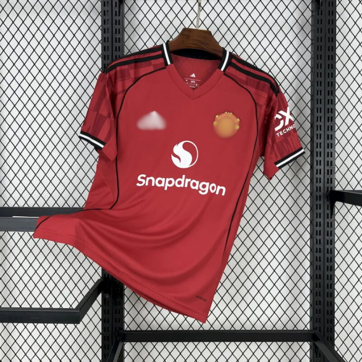 Manchester United Home Football Jersey Fan Version 2025/26 Manchester United Home Football Jersey Fan Version 2025/26