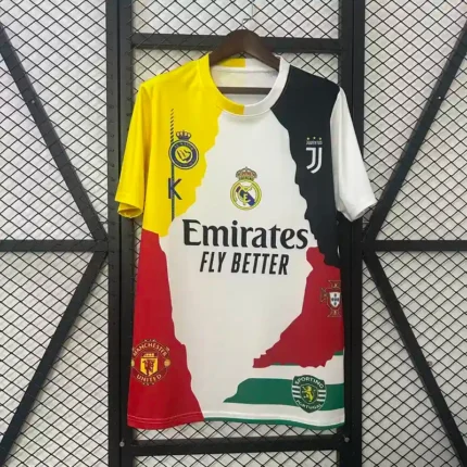 Cristiano Ronaldo Commemorative Edition Shirt 2025/26 – All Club Mix