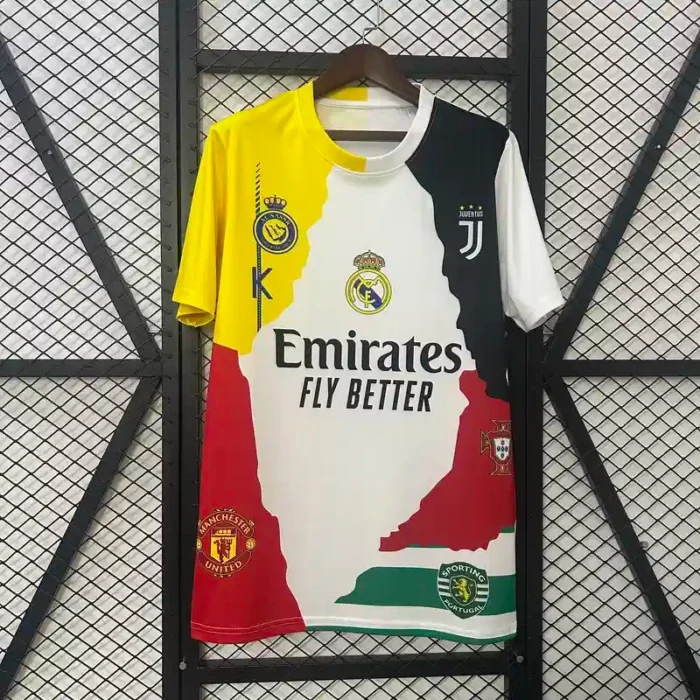 Cristiano Ronaldo Commemorative Edition Shirt 2025/26 – All Club Mix