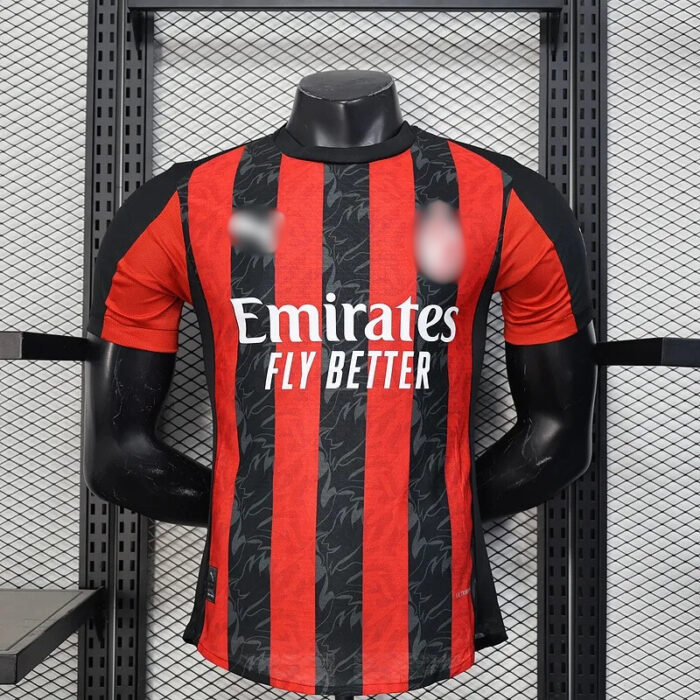 Rossoneri Home Player version Jersey 2025/26