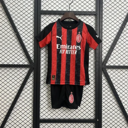 Rossoneri Home Kids Jersey 2025/26