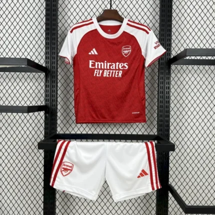 Arsenal Home Kids Kit Jersey 2025/26
