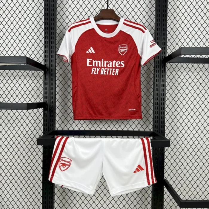 Arsenal Home Kids Kit Jersey 2025/26