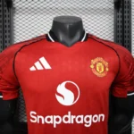 Manchester United Authentic Home Jersey Shirt 2025/26 - Image 2