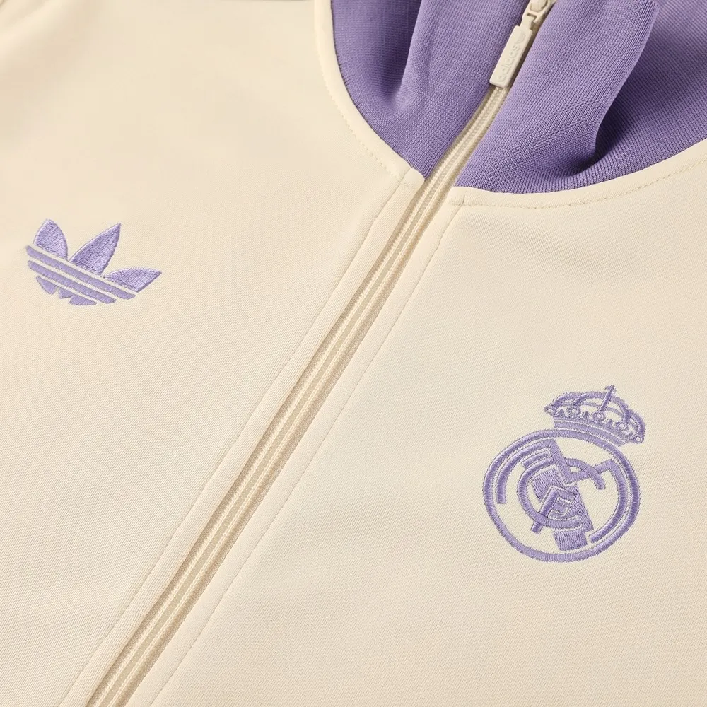a266c40f0b860c31 Los Merengues White Jacket 2025/26 - Image 3