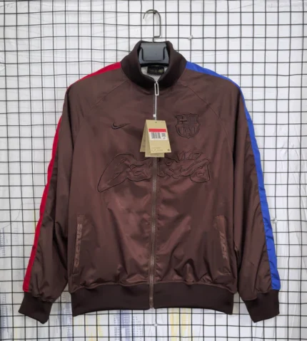 Barcelona Maroon Windbreaker 2025/26