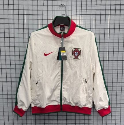 Portugal White & Red Windbreaker 2025/26