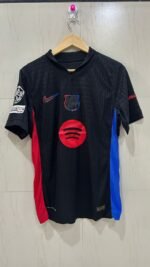 Barcelona Away Player 2024-Raphinha+Badges jersey-Clearance sale