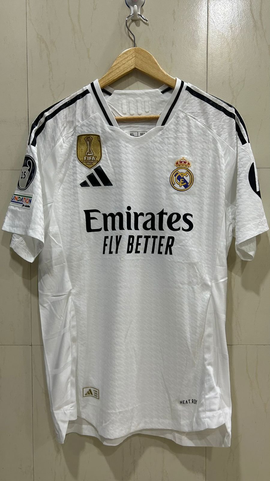 Los Merengues Home Fan 2024-Ramos+Badges Jersey-Clearance sale Los Merengues Home Fan 2024-Ramos+Badges Jersey-Clearance sale