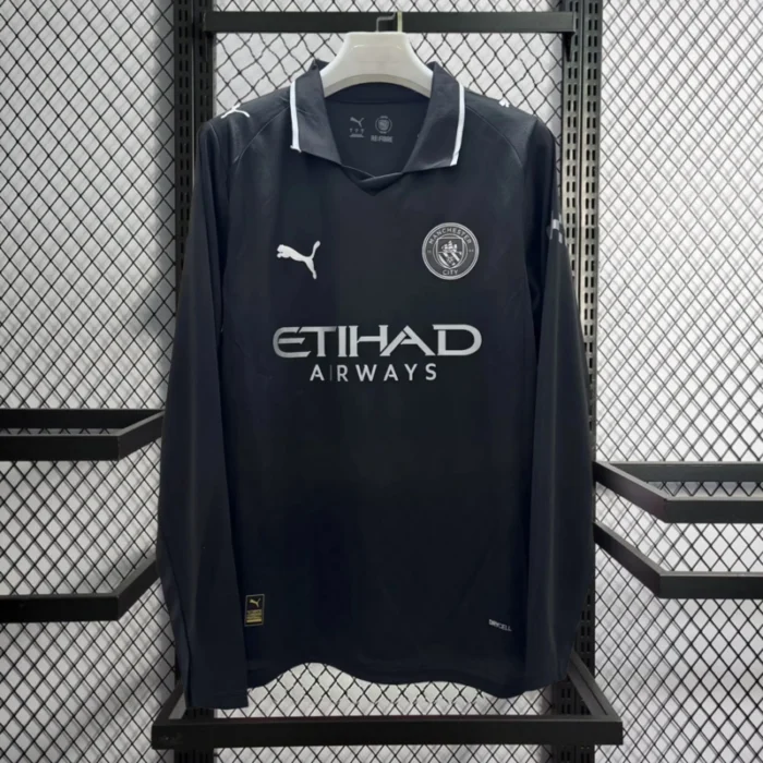 Manchester City Away Full Sleeves Fan Version Jersey 2025/26