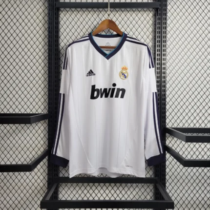Los Merengues Home Retro Long Sleeves Jersey 2012/13