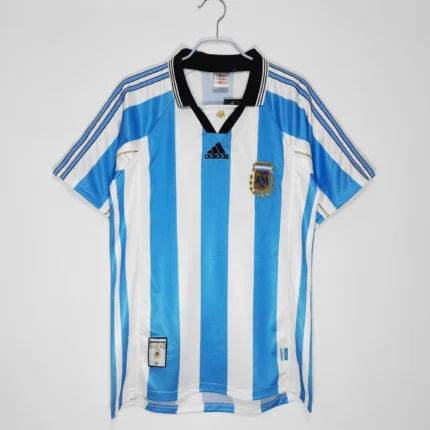 Argentina Home Retro Jersey 1998