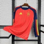 Spain Home 2026 World Cup – Long Sleeves Jersey