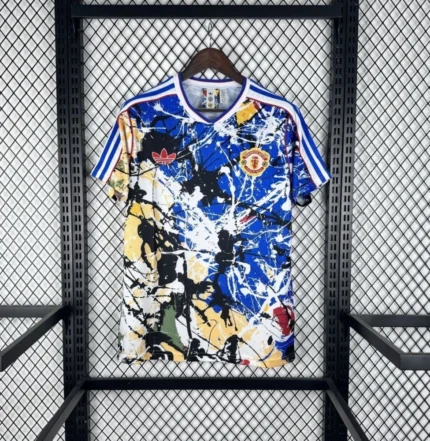 Buy Manchester United x Stone Roses Custom Jersey 2025/26