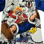 Japan x One Piece Special Edition Concept Gear 5 (Blue Sleeves) 2025-26 jersey - Image 2