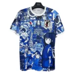 Japan x Spirited Away Blue Special Edition Concept 2026 jersey - Image 2