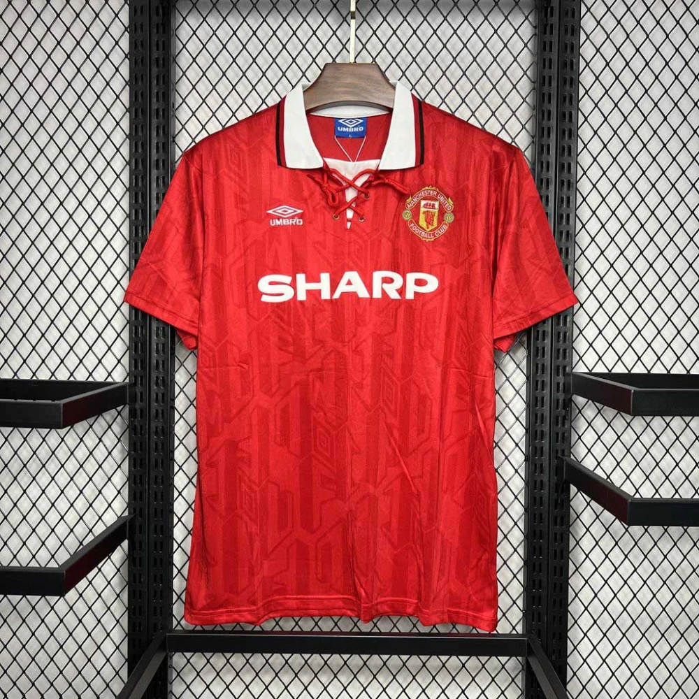 Manchester United Home Retro 1992-94 Jersey Manchester United Home Retro 1992-94 Jersey