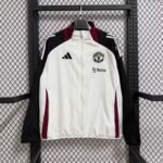 Buy Manchester United white and black Windbreaker 2025-26