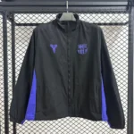 Buy Barcelona Black Windbreaker 2025-26