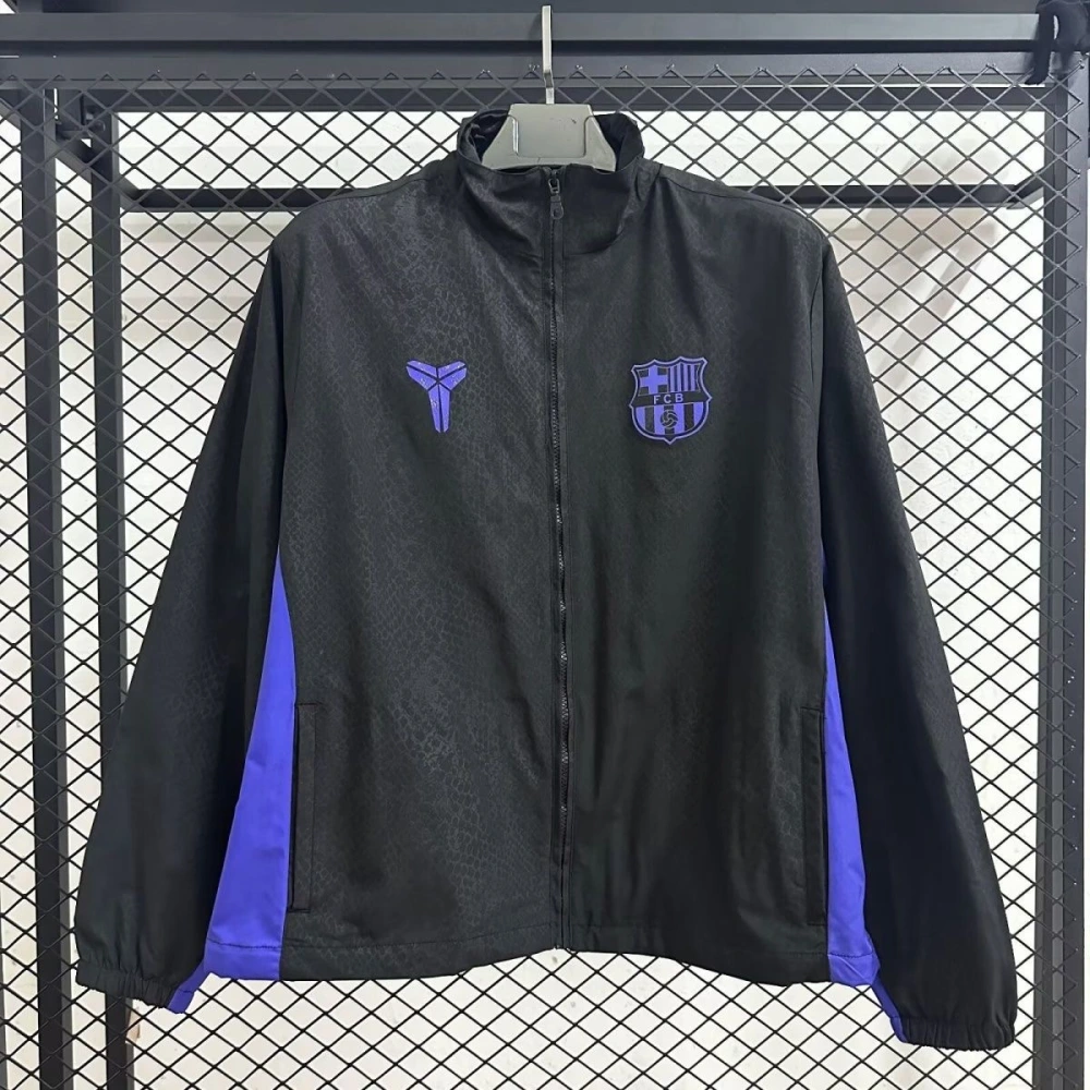 Buy Barcelona Black Windbreaker 2025-26 Buy Barcelona Black Windbreaker 2025-26