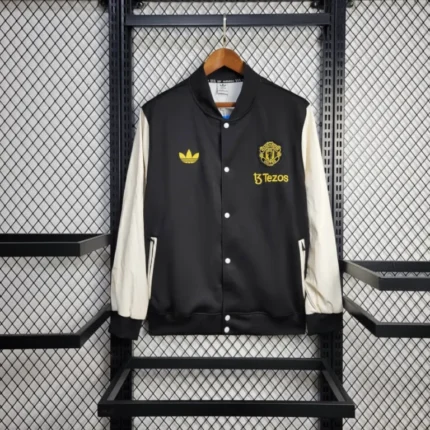 Buy Manchester United Black & White Windbreaker 2025-26