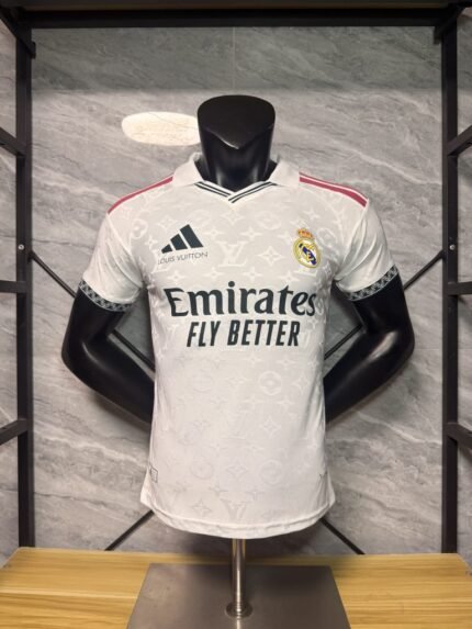 Buy Los Merengues Home X Louis Vuitton Player Version Jersey 2026/27