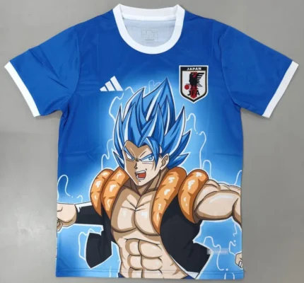 Japan Dragon Ball x Gogeta Blue Super Saiyan Jersey