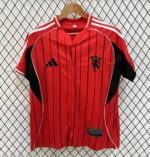 Manchester United x US Pack Baseball Jersey Shirt 2025/26