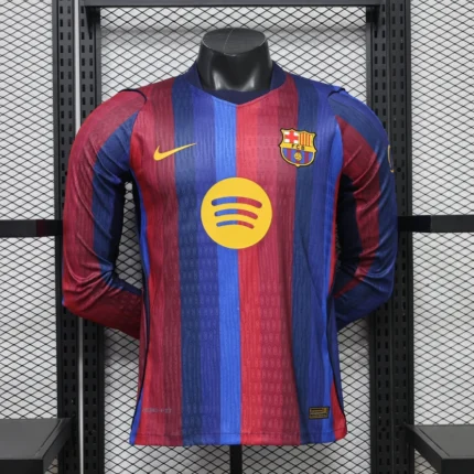 Buy Barcelona Home Full Sleeves Player Jersey 2026/27