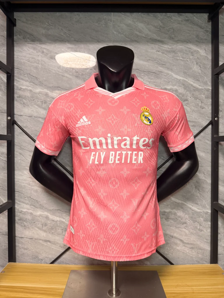 Buy Los Merengues x Louis Vuitton (Pink) Player Jersey 2026/27 Buy Los Merengues x Louis Vuitton (Pink) Player Jersey 2026/27