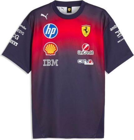 F1 Ferrari Red and Blue T-Shirt 2026