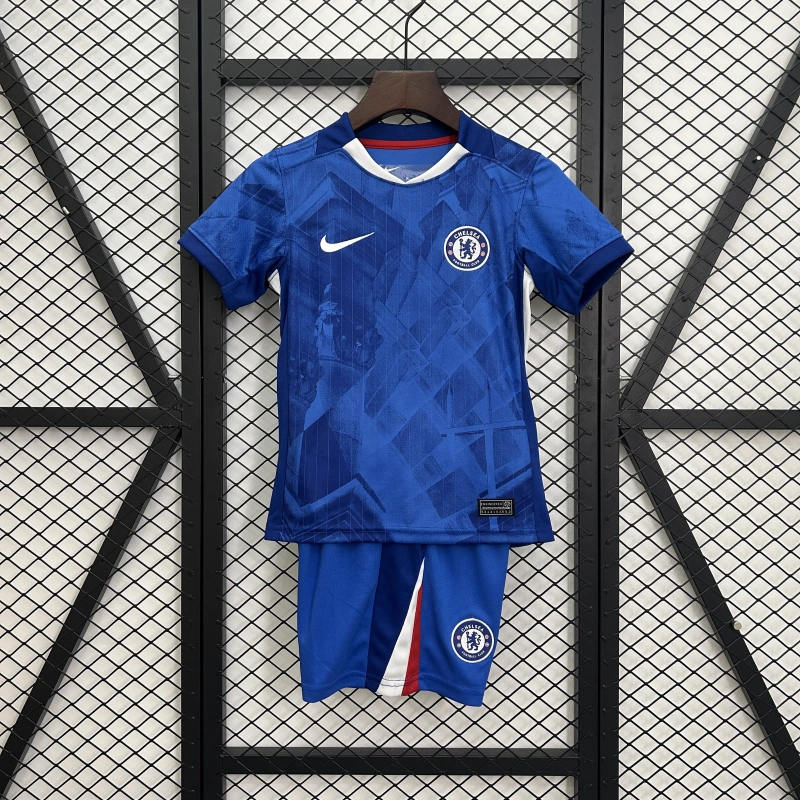 Chelsea Home Kids Kit Jersey 2025/26