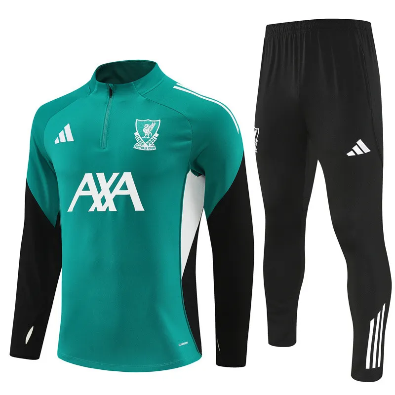 Liverpool Green Training Suit 2025/26