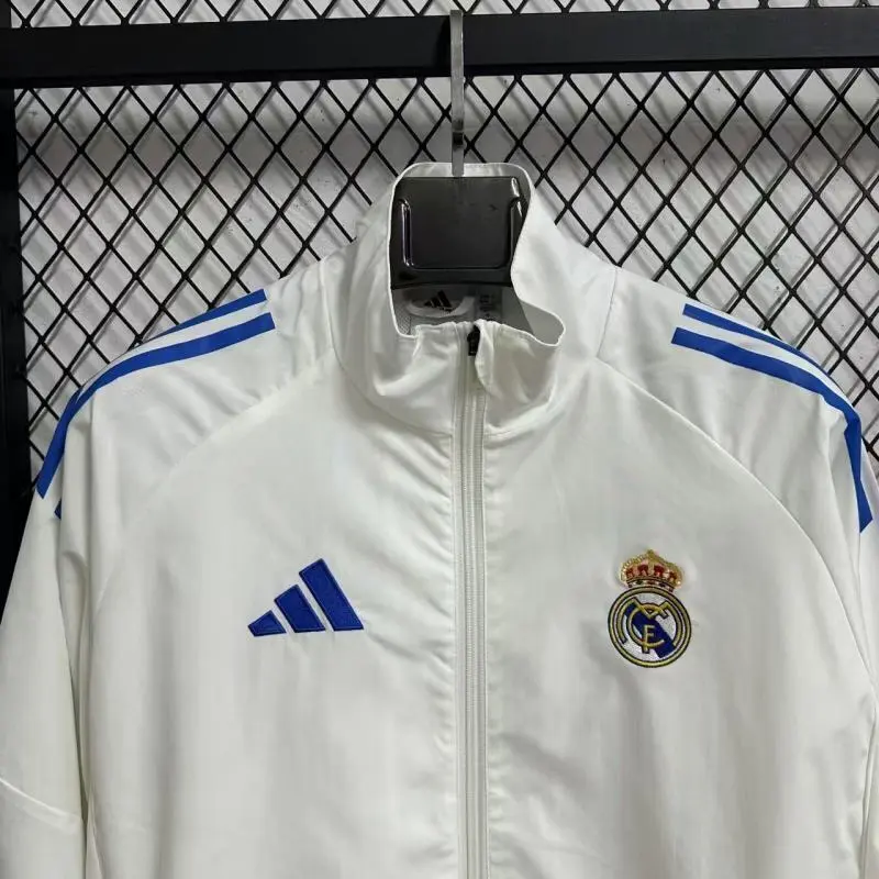 Los Merengues White Windbreaker 2025/26 - Image 2