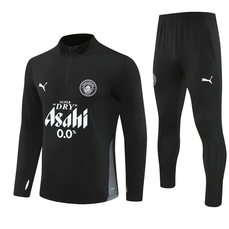 Manchester City Black Training Suit 2025/26