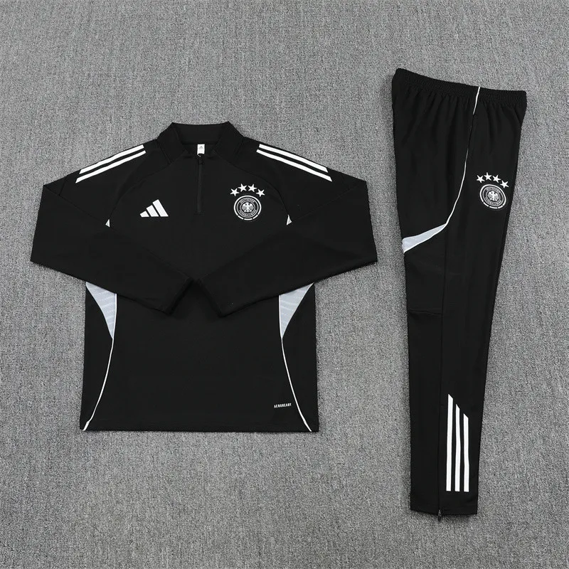 Germany Black Training Suit 2025 - Image 2